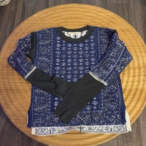 We the free winter top